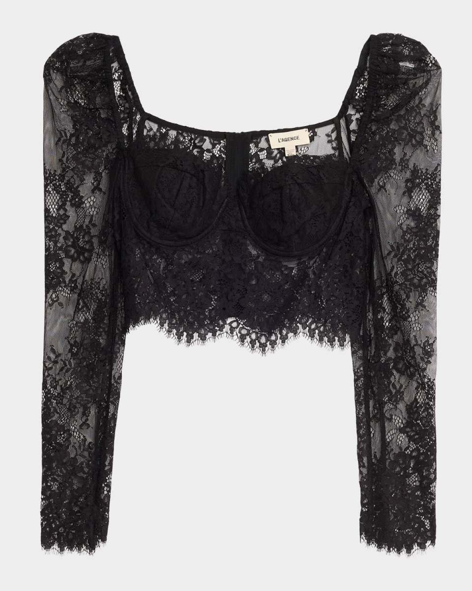 Lori Lace Bustier Top